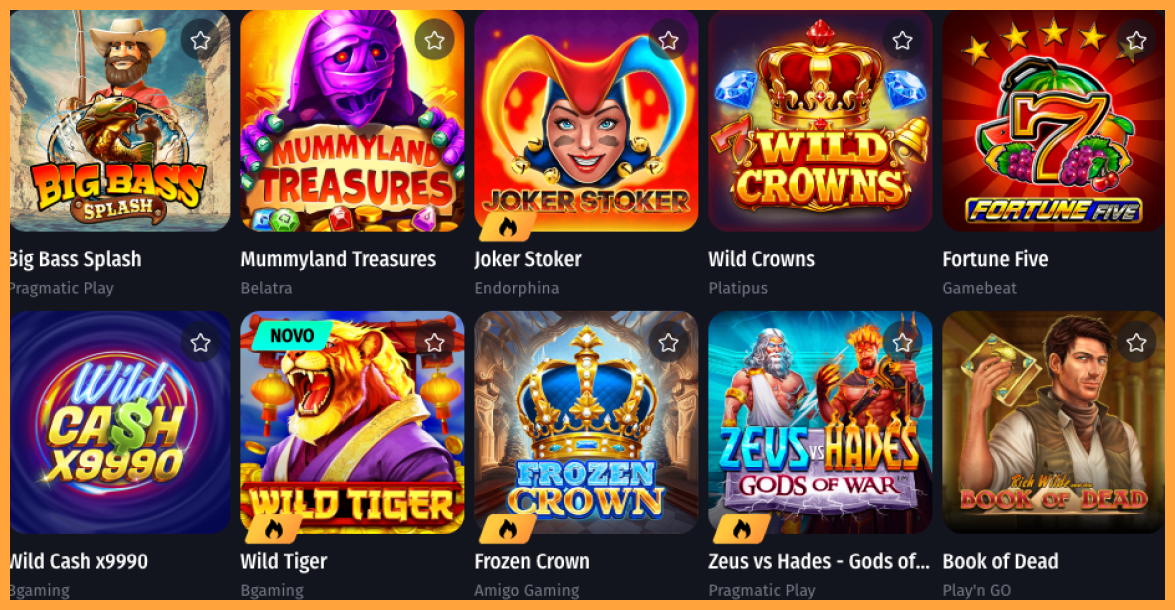 igralni avtomati v Winshark Casino